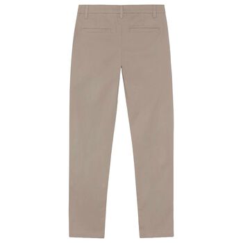 Boys Beige Trousers