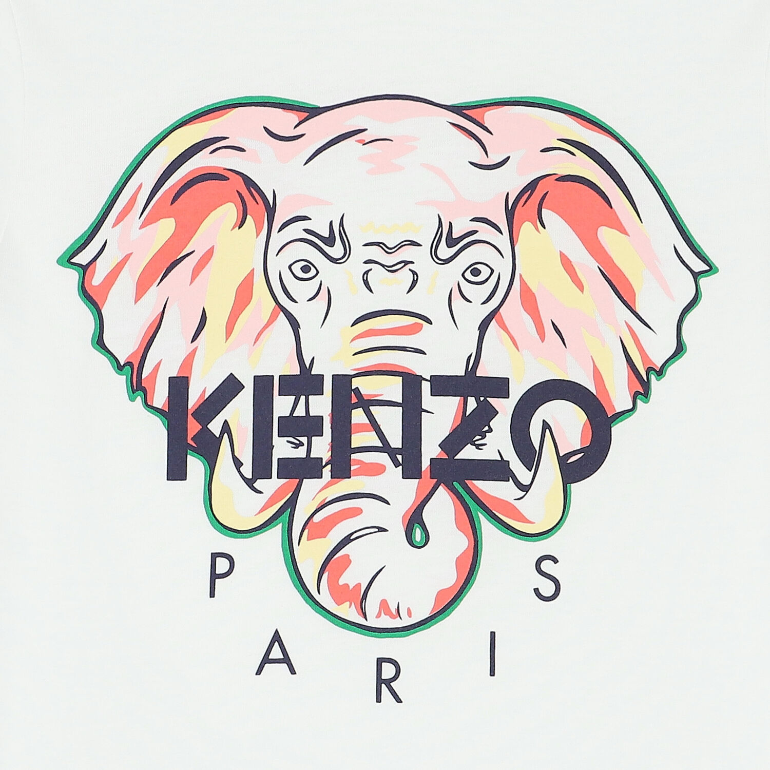 Girls White Elephant Logo T-Shirt, 1, hi-res image number null