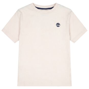 Boys Ivory Logo T-Shirt
