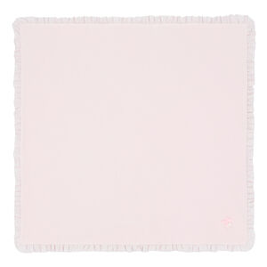 Baby Girls Pink Ruffled Blanket