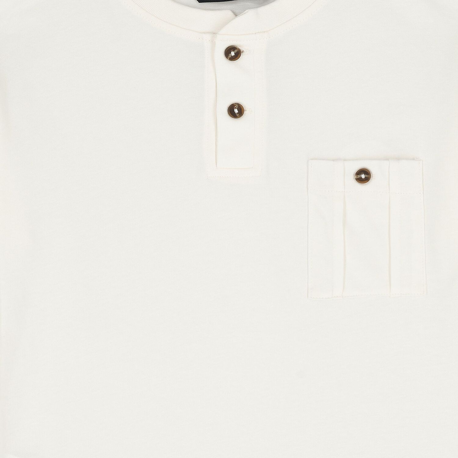 طقم شورت للأولاد باللون العاجي والبيج, 1, hi-res