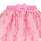 تنورة بنات جاكار باللون الوردي, 1, hi-res