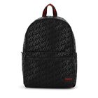 Boys Black & Red Logo Backpack ( 39cm ), 1, hi-res
