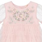 Baby Girls Pink Tulle Dress Set, 1, hi-res