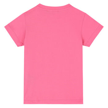 Girls Pink Logo T-Shirt