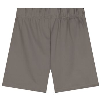 Beige Logo Softskin Shorts
