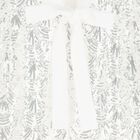 Girls White Embellished Sequin Dress, 1, hi-res