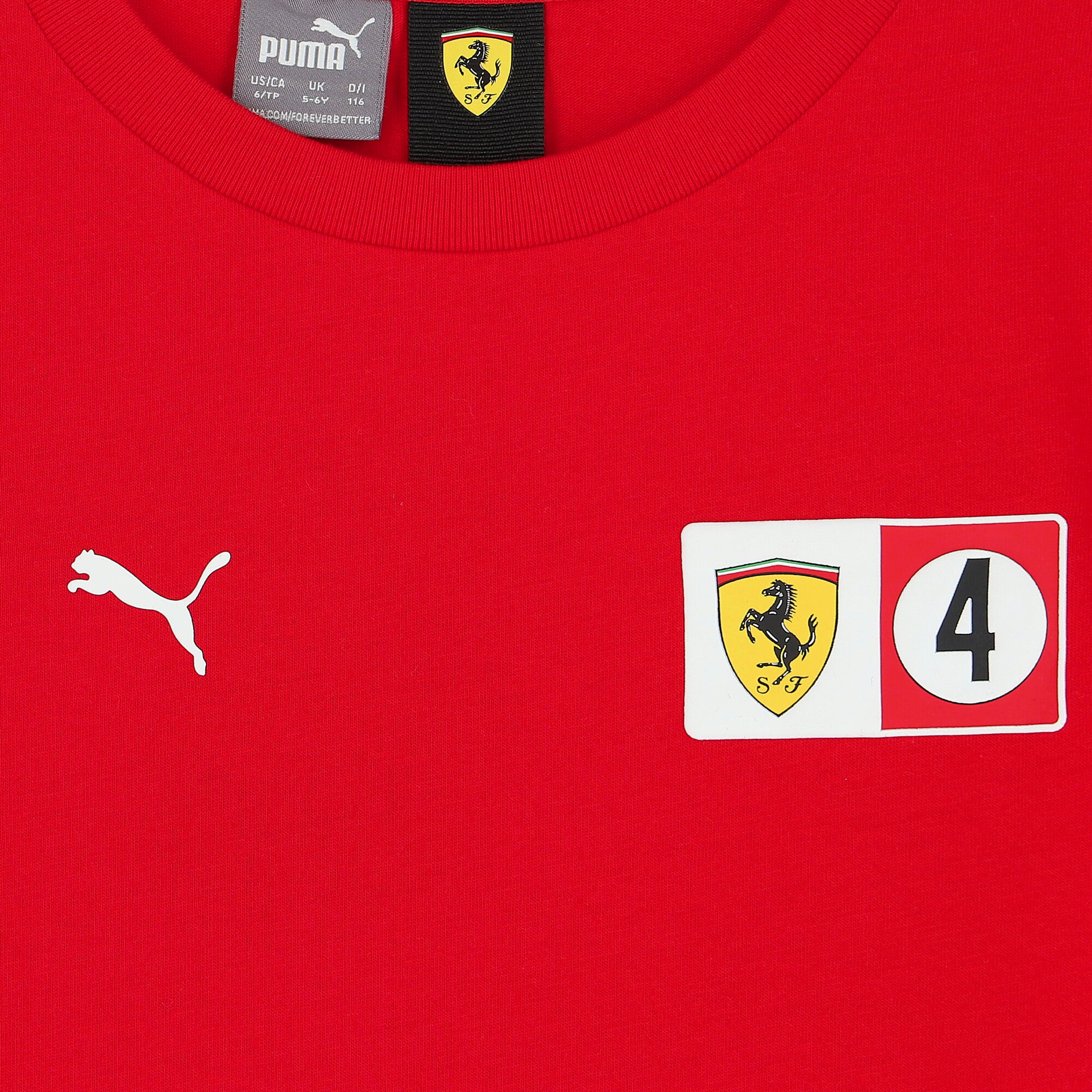 Puma ferrari t shirt red sales