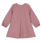Younger Girls Pink Ruffled Dress, 1, hi-res