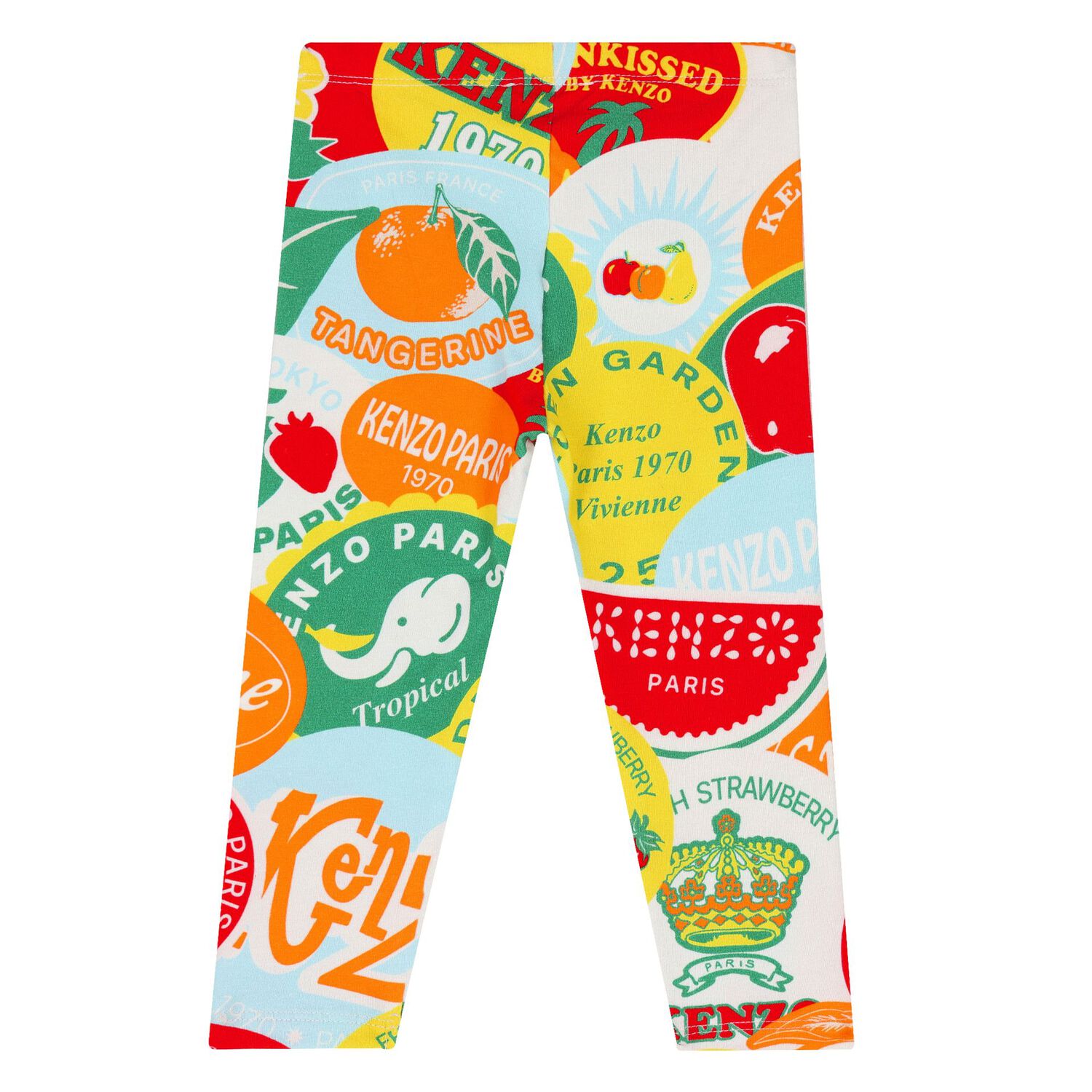 Younger Girls Pink & Ivory Logo Leggings Set, 1, hi-res