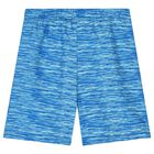 Boys Blue & Grey Swim Shorts, 1, hi-res