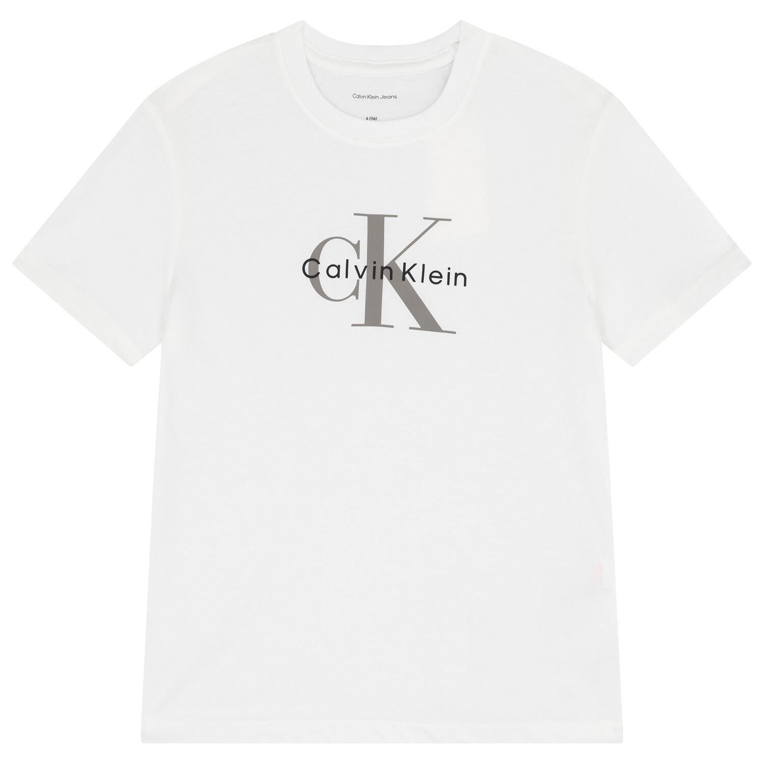 Boys White Logo T-Shirt, 2, hi-res