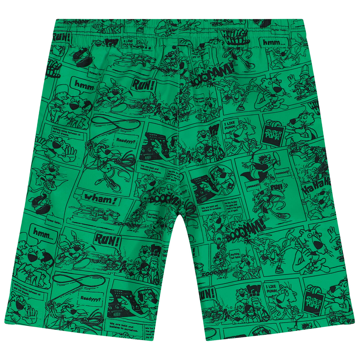 Boys Green Logo Shorts, 1, hi-res image number null