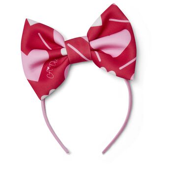 Girls Red & Pink Heart Headband