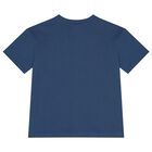Boys Blue Logo T-Shirt, 1, hi-res