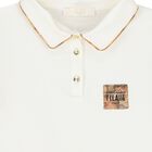 Girls Ivory & Beige Geo Map Dress, 1, hi-res