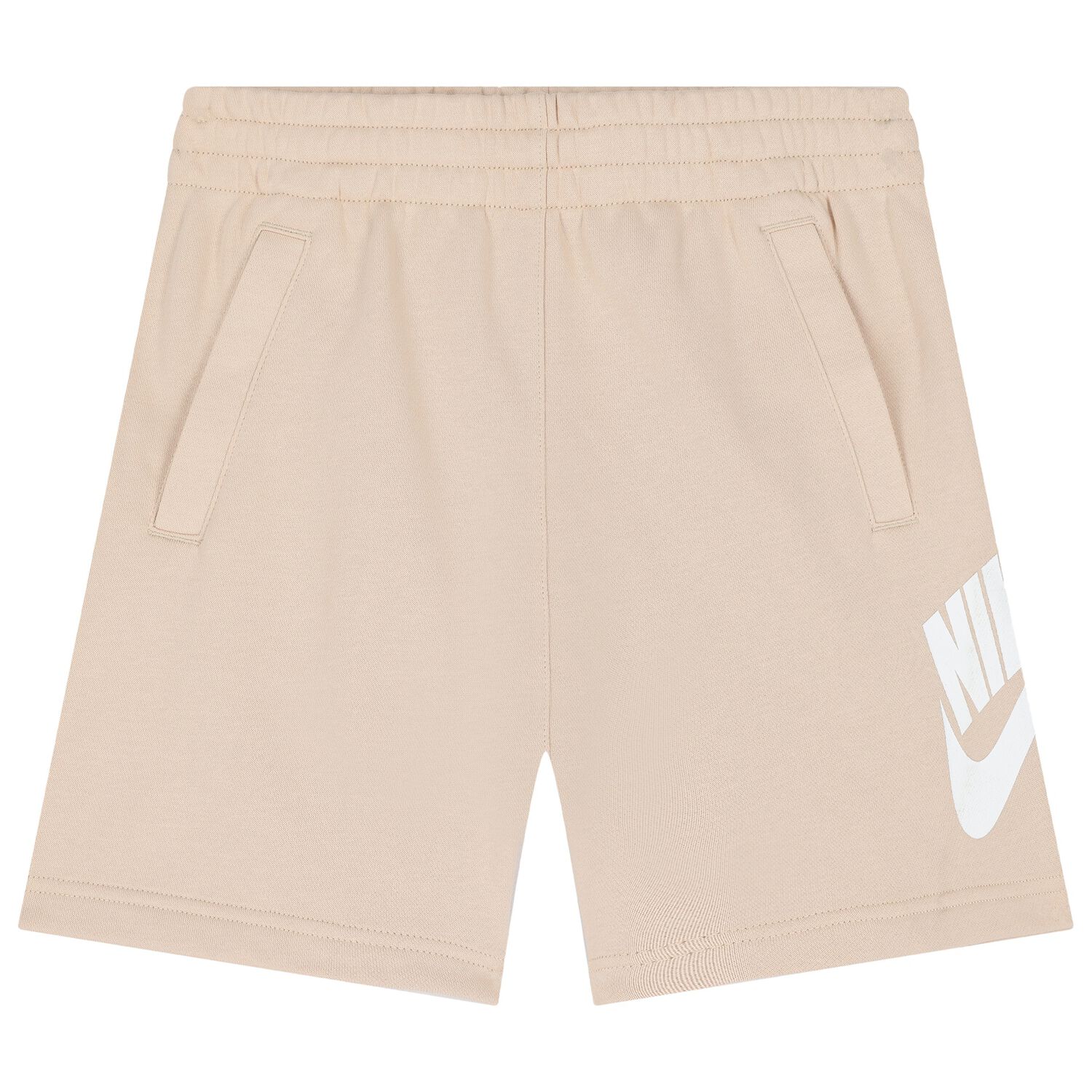 Boys Beige Jersey Shorts, 5, hi-res