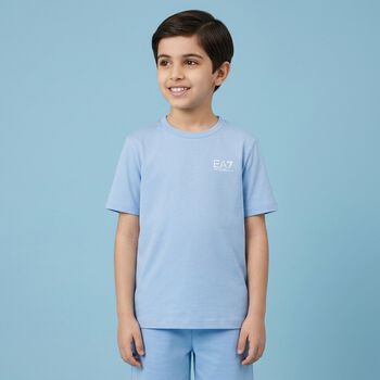 Boys Blue Logo T-Shirt