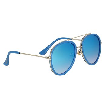 نظارات شمسية للبنات باللون الازرق 