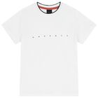 Boys White Logo T-Shirt, 2, hi-res