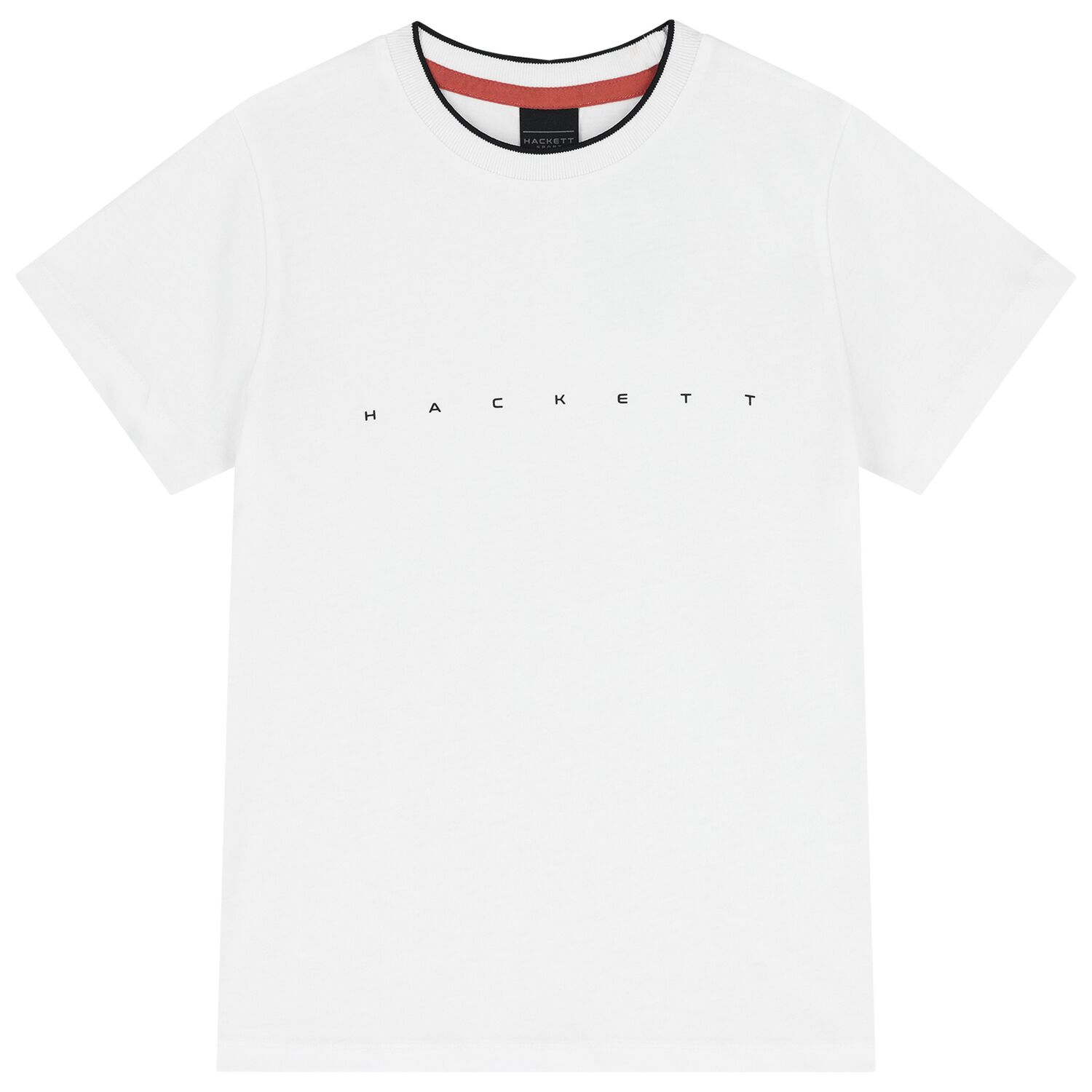 Boys White Logo T-Shirt, 2, hi-res
