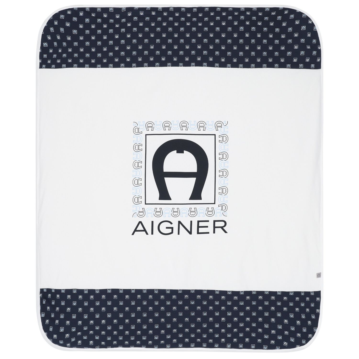 بطانية اولاد بالشعار  باللون الابيض للأطفال, 1, hi-res