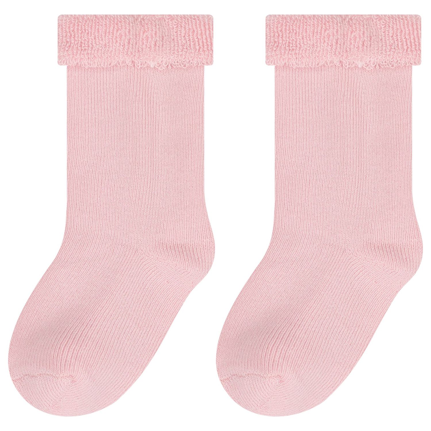 Baby Girls Ivory & Pink Socks ( 3-Pack ), 1, hi-res