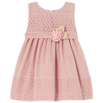 Younger Girls Pink Special Occasion Dress