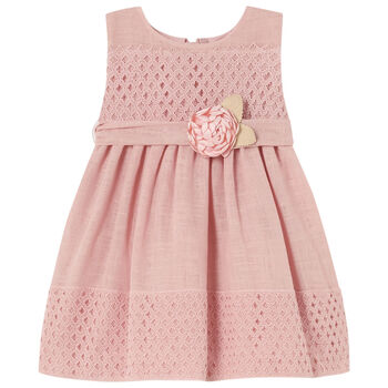 Younger Girls Pink Special Occasion Dress