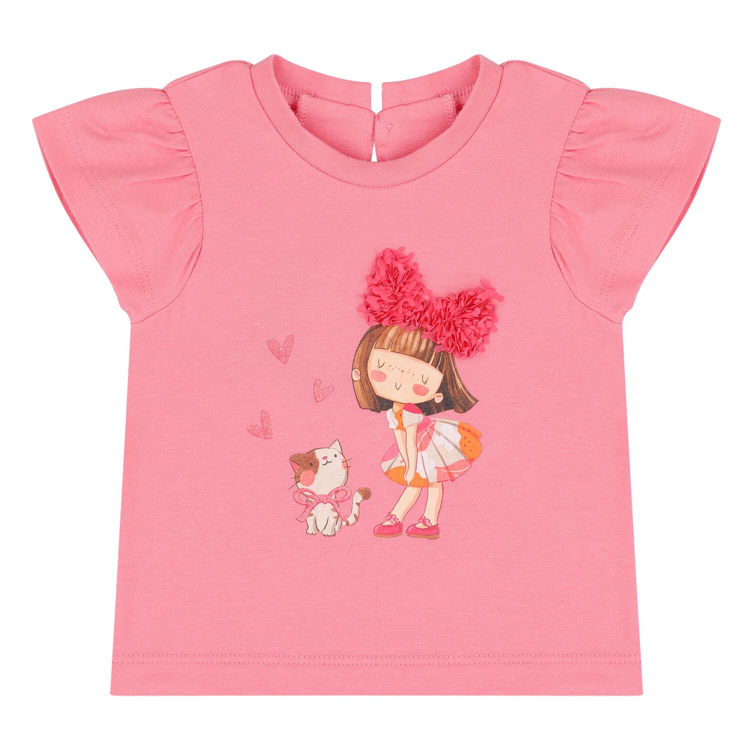 Younger Girls Pink Leggings Set, 1, hi-res