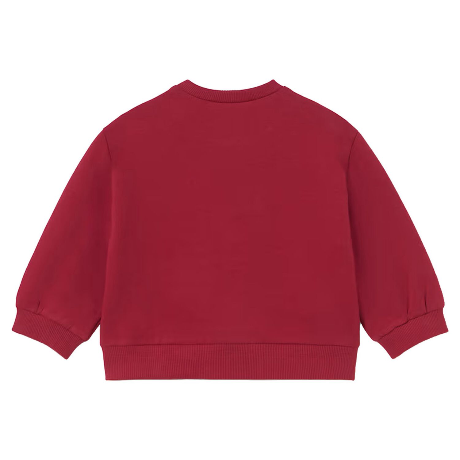 Younger Girls Red Mouse Sweatshirt, 1, hi-res