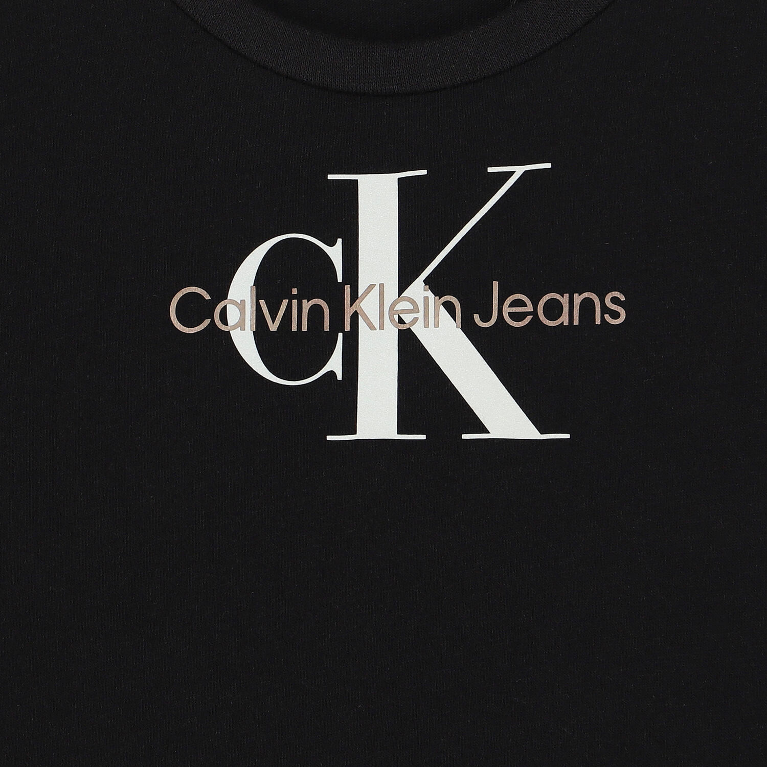 Girls Black Logo T-Shirt, 1, hi-res image number null