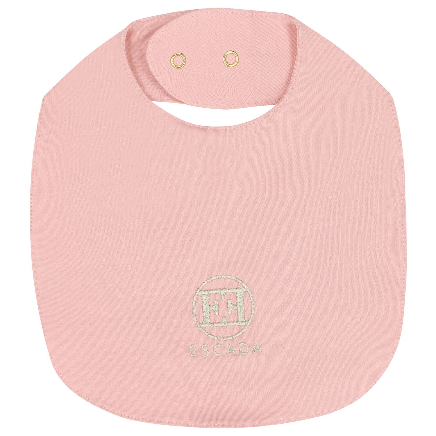 Baby Girls Pink Logo Bib, 3, hi-res