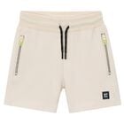 Boys Ivory Shorts, 2, hi-res