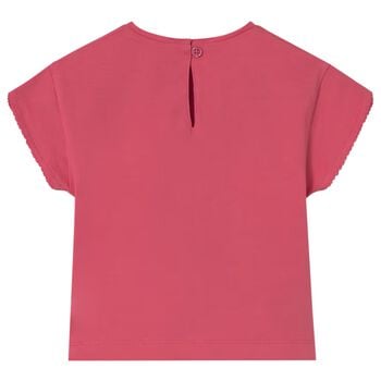 Younger Girls Pink Fruits T-Shirt