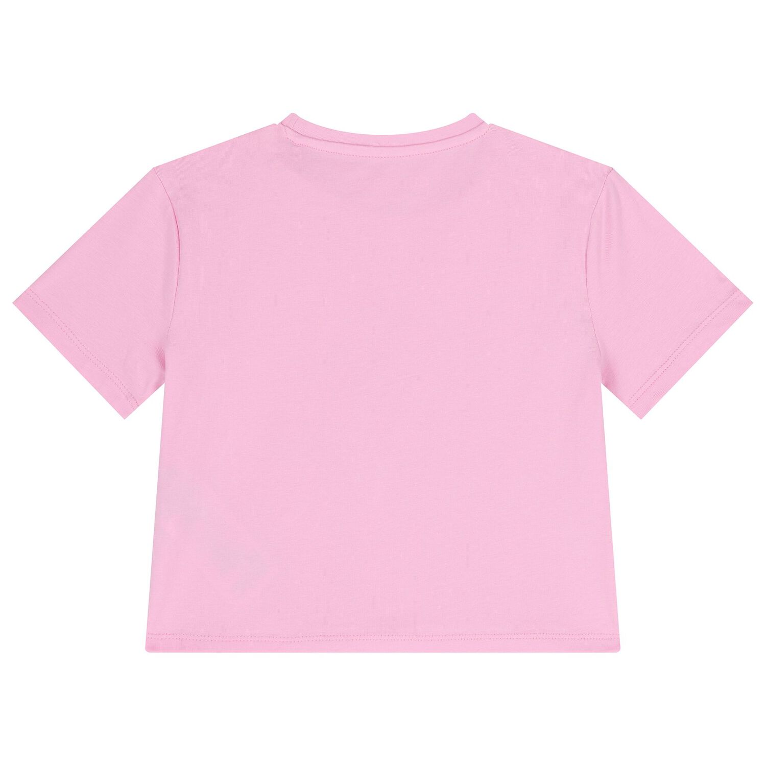Girls Pink Cherry Logo T-Shirt, 1, hi-res
