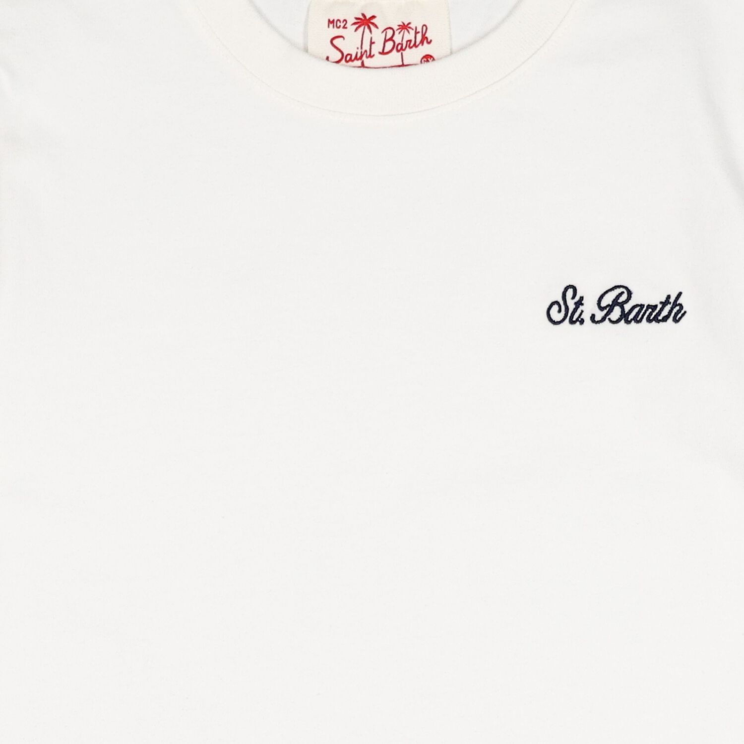 Boys White Logo T-Shirt, 1, hi-res