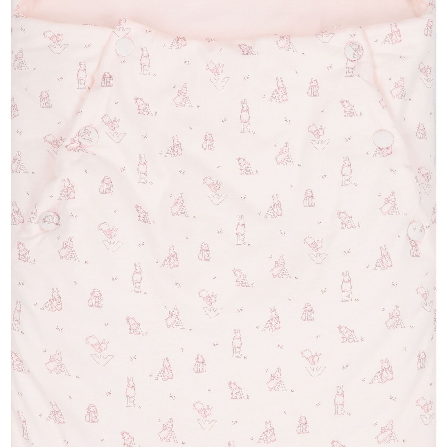 Baby Girls Pink Alphabet & Bunny Nest, 1, hi-res image number null
