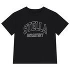 تيشيرت باللون الأسود للبنات, 2, hi-res