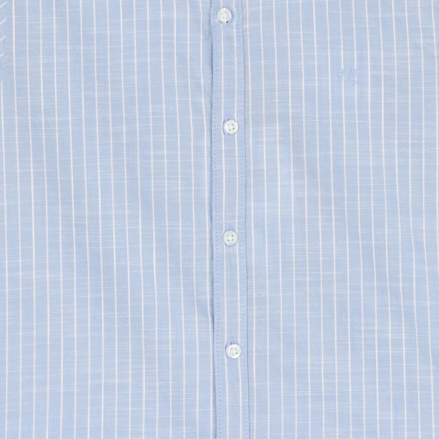 Boys Blue & White Striped Shorts Set, 1, hi-res