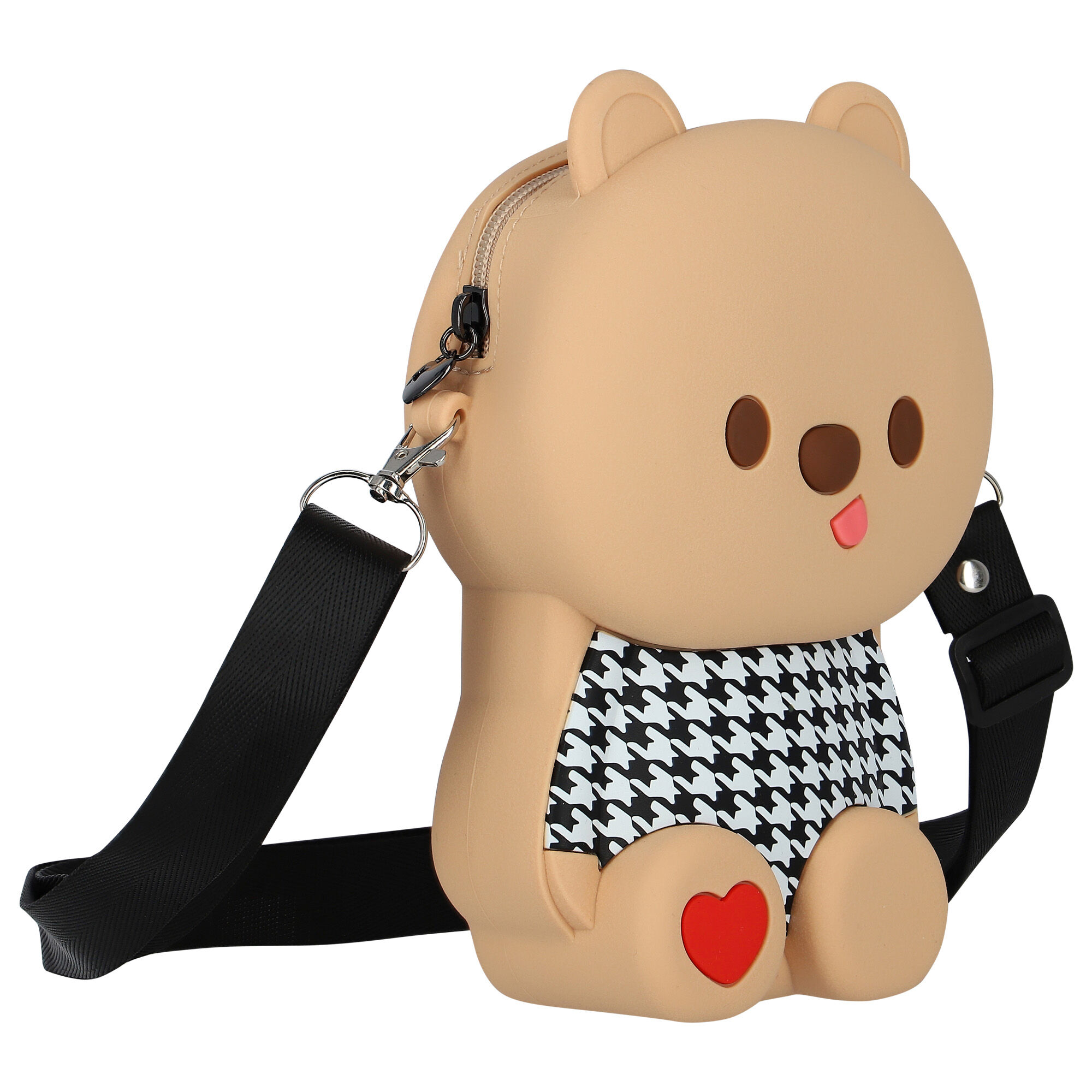Mayoral Girls Beige Teddy Bear Bag Junior Couture USA