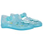 Younger Boys Blue Jelly Sandals, 2, hi-res
