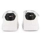 Boys White Logo Trainers, 2, hi-res