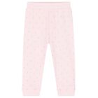 Younger Girls Pink Logo Tracksuit Set, 1, hi-res