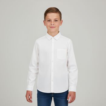 Boys White Shirt