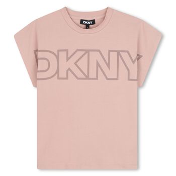 Girls Pink Logo T-Shirt