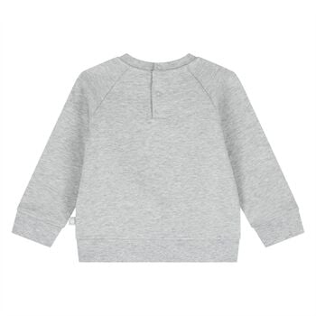 Younger Boys Grey Logo Sweatshirt