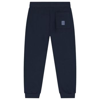 Boys Navy Blue Joggers