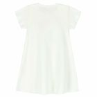 Baby Girls Ivory Dress, 1, hi-res