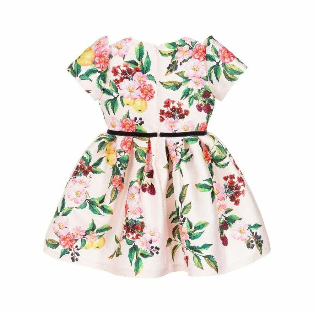 Robe Spéciale Occasion Perfectly Dressed - Taille 12, Imprimé Floral Rose, Sans Manches